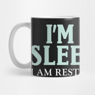 I'm Not Sleeping I Am Resting My Eyes,Funny Shirt, Father Gift, Grandfather Gift Mug